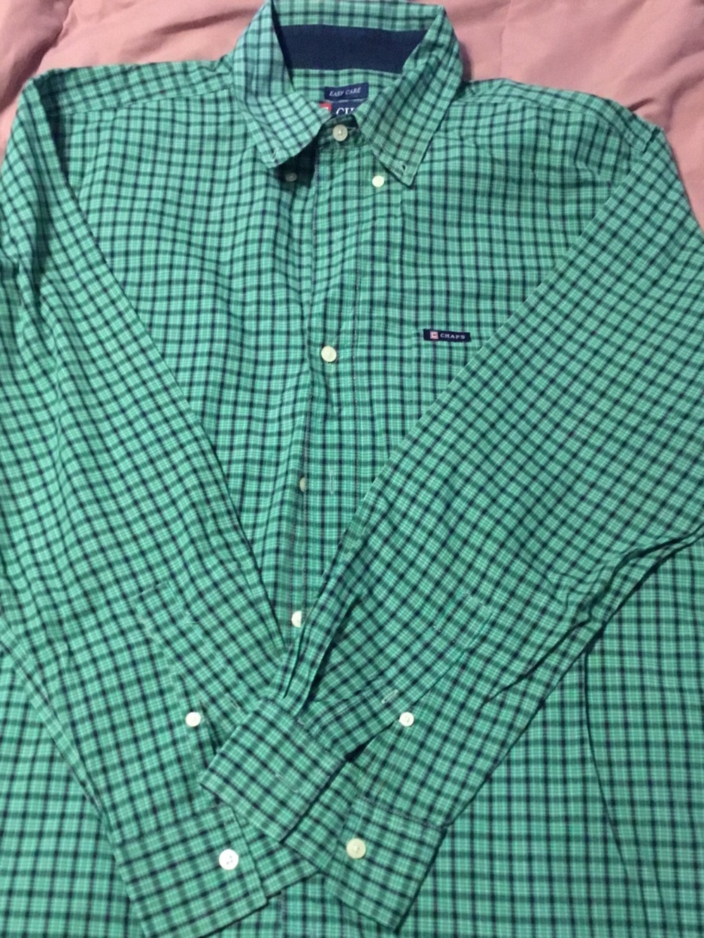 Size Med Men’s Chaps Button Down Shirt